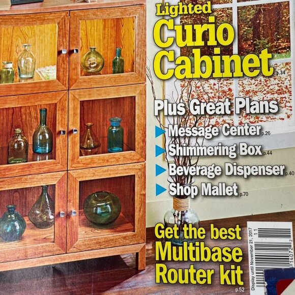 Wood Woodworking Magazine Vol 34 Issue 250 No 6 Nov 2017 Tips Tricks  Techniques - Picture 3 of 9